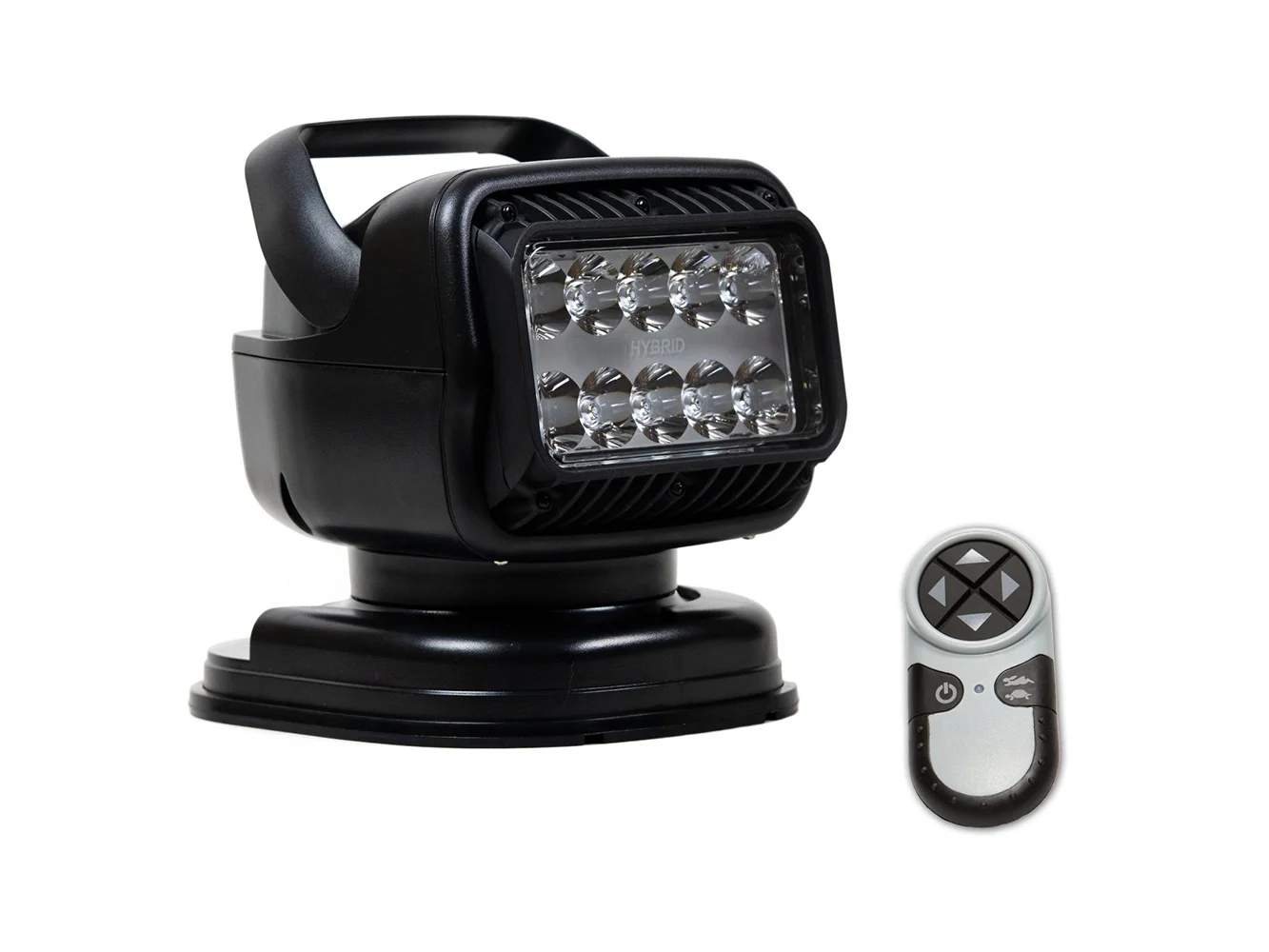 Golight GT Series LED Hybrid Portable Light w/Magnetic Shoe Mount Handheld Wireless Remote - 12V - Black