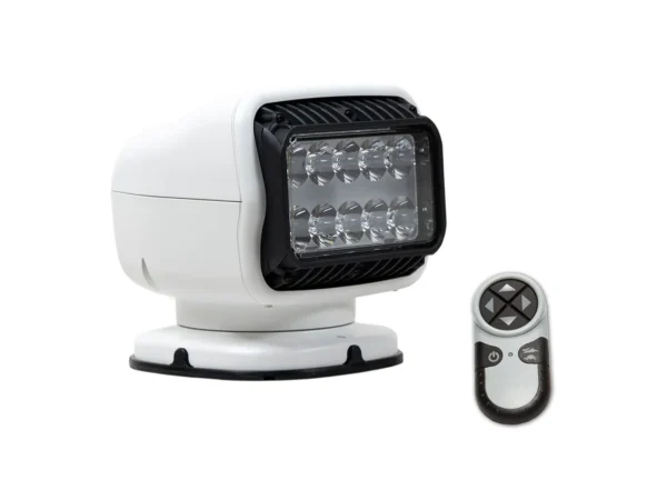 Golight GT Series LED Hybrid Light Permanent Mount w/Handheld Wireless Remote - 12V - White