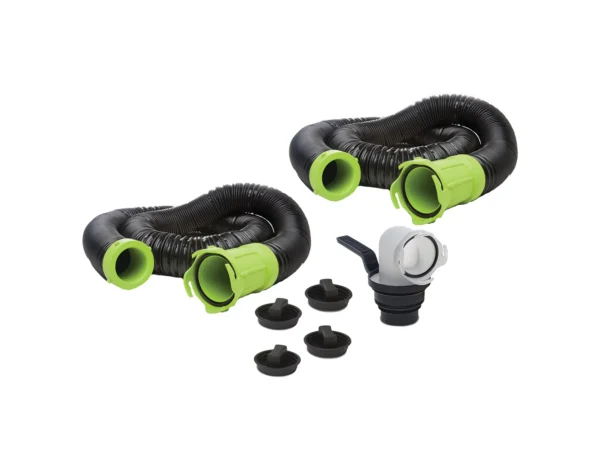 Thetford Titan Premium 20' Sewer Hose Kit w/Universal Bayonet Connection & 5-in-1 Sewer Adapter w/Handle