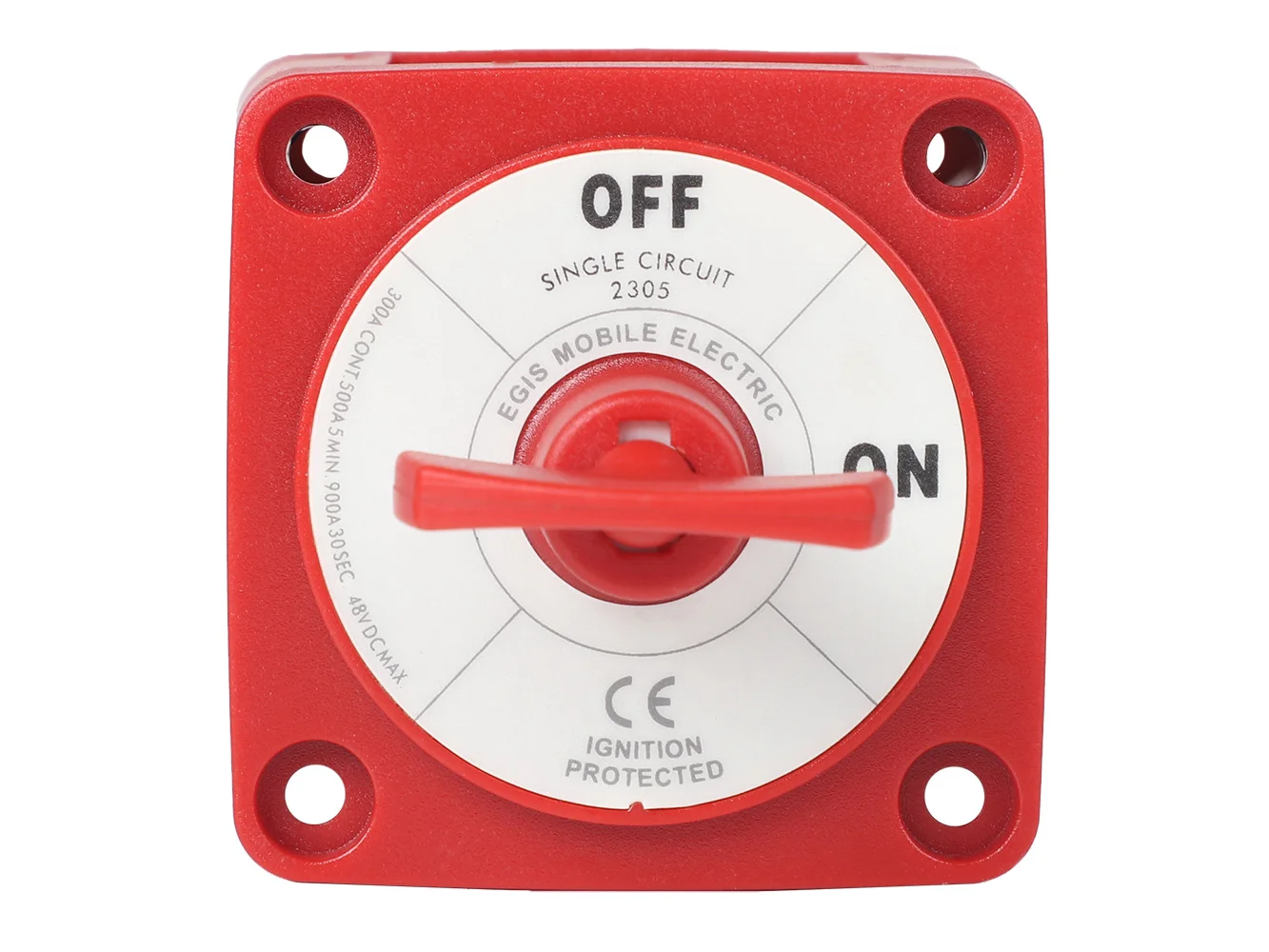 Egis M-Series 300A Battery Switch Off/On Key Actuator