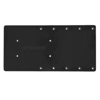 Sea Brackets 16" Straight Trolling Motor Plate f/Garmin Kraken - Black