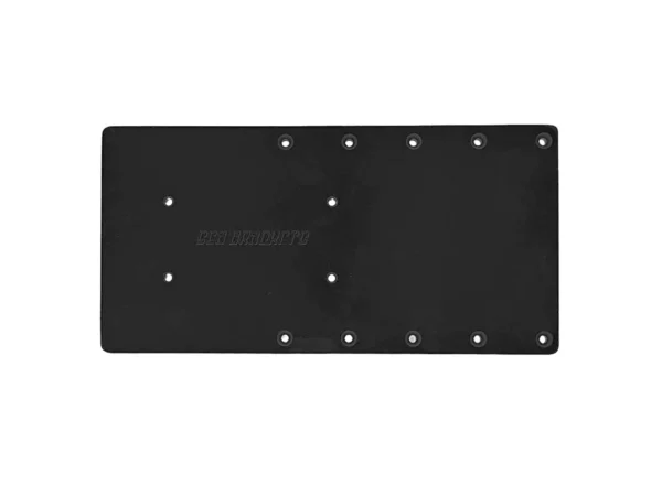 Sea Brackets 16" Straight Trolling Motor Plate f/Garmin Kraken - Black