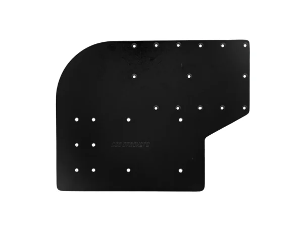 Sea Brackets Large Offset Trolling Motor Plate f/Minn Kota Quest - Black
