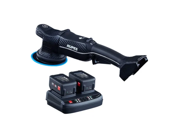 RUPES Random Orbital Polisher Bigfoot HLR15 iBrid Tool Plus Charger & 2-Batteries