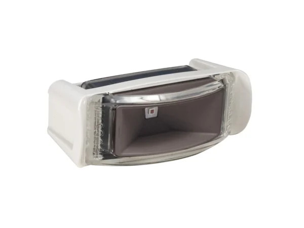 Lumitec Contour Inset Navigation Light - Starboard Green - White Housing