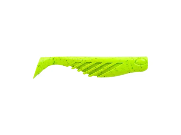 Berkley Gulp!® Saltwater Ripple Mullet - 3" - Chartreuse Pepper GSRM3-CP