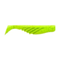 Berkley Gulp!® Saltwater Ripple Mullet - 4" - Chartreuse Pepper GSRM4-CP