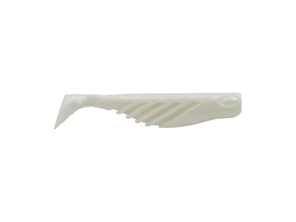 Berkley Gulp!® Saltwater Ripple Mullet - 4" - Pearl White GSRM4-PW