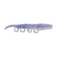 Berkley Gulp!® Saltwater Turbo Shrimp - 5" - Violet Haze Fleck