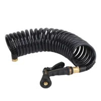 HoseCoil Commercial Pilot PRO 25' Hose Kit w/Boat Bumper Metal Body Nozzle