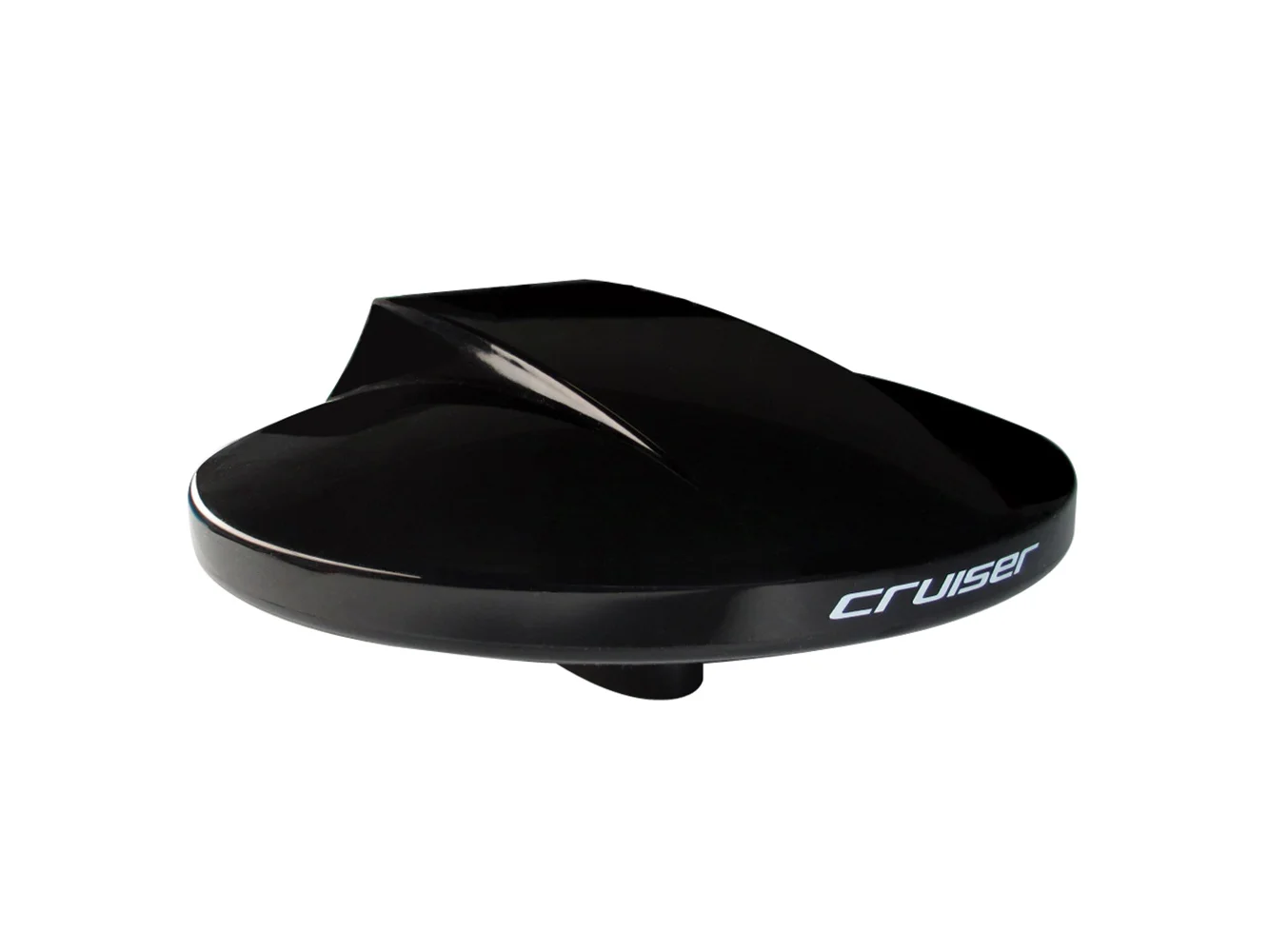 Scout Cruiser 10" Black TV Antenna Omnidirectional w/20M, 75 ohms, Cable