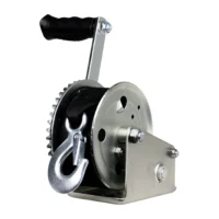 Powerwinch Utility Series Winch 1,600lb, 8" Crank Arm - Zinc