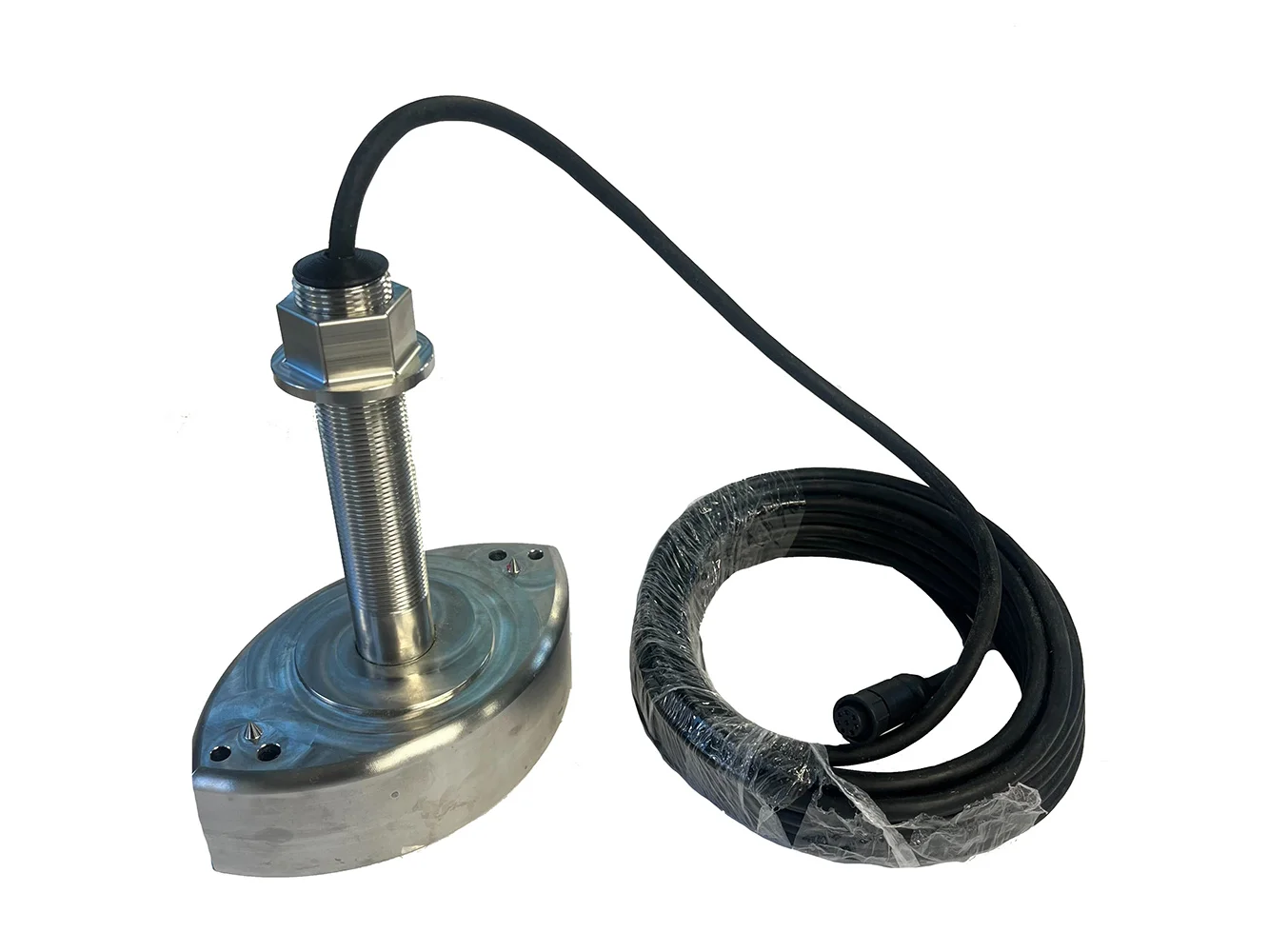 Echonautics ST180D 1kW Thru-Hull Stainless Steel Transducer - 50/200kHz