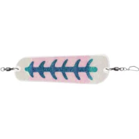Luhr-Jensen Money Roll Flasher - 11" - Pearl Blue Skeleton