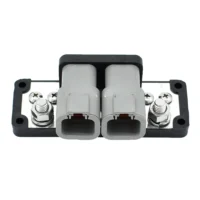 Bluewater Dual Deutsch DTP 4 Position Busbar - 5/16" Studs
