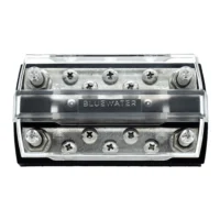 Bluewater Dual Bus 10 Position Busbar 150 Amp