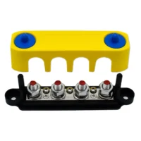 Bluewater Common Stud 4 Gang Positive Terminal Busbar w/Cover