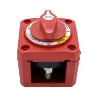 Bluewater Off/On Combine Battery Switch w/o Base - Surface Mount - Red