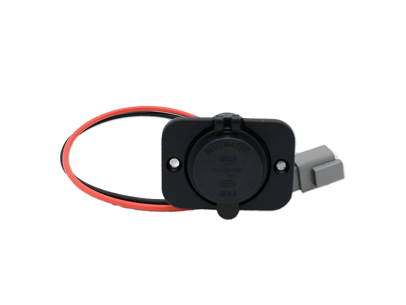 Bluewater USB/USB-C w/Deutsch Connector & Plate