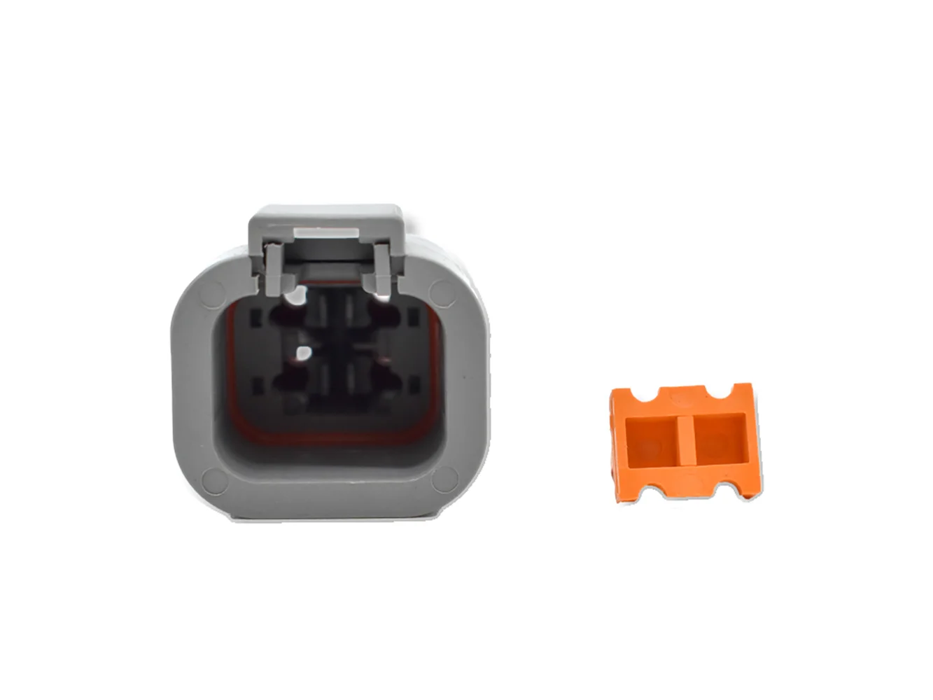 Bluewater 4 Position DTP Male Connector w/Wedge Lock