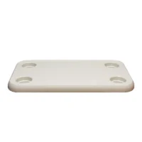 Springfield 15.5" x 27.5" Rectangular Table Top - White