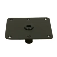 Springfield KingPin™ Standard Square Steel Base w/Stain E-Coat - 7"x7"