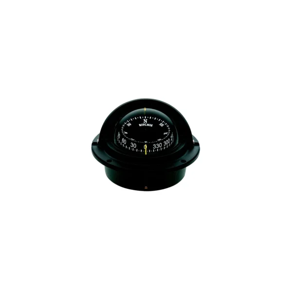 Voyager Compass-Flush Mount, Combi Dial, Black - Image 2