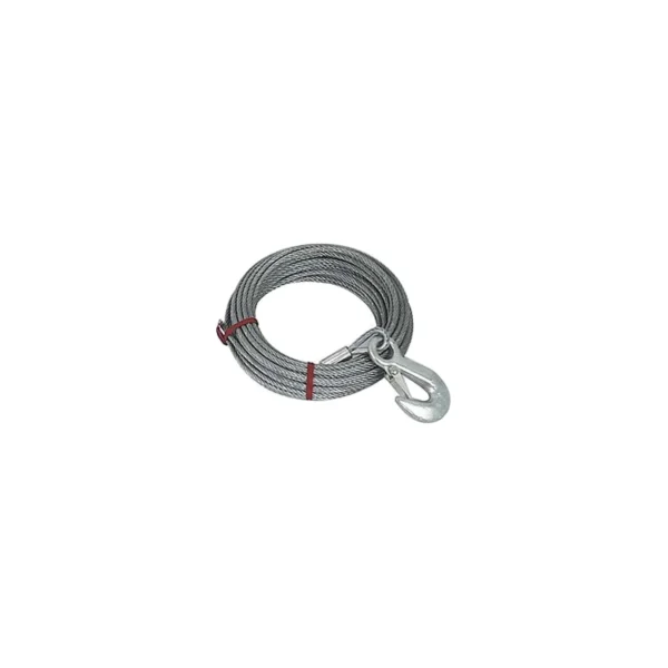 Powerwinch P7185400AJ Cable With Hook, 7/32" x 50'