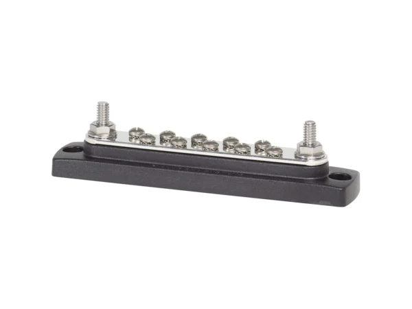 Blue Sea 2301 150AMP Common BusBar 10 x #8-32 Screw Terminal