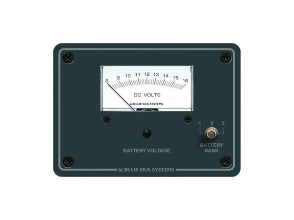 Blue Sea 8015 DC Analog Voltmeter w/Panel