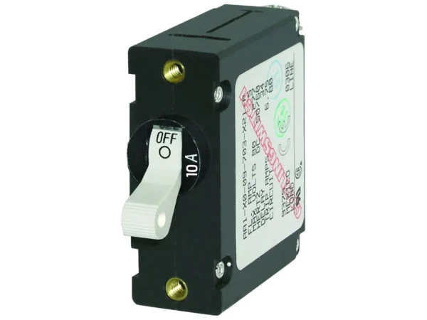 Blue Sea 7206 AC/DC Single Pole Magnetic World Circuit Breaker - 10AMP