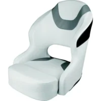 Wise Baja Series Bucket Seat, Brite White / Grey / Black