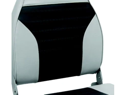 Wise Mid Back Fishing Seat, Gray/Charcoal - Image 3