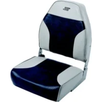 Wise Mid Back Fishing Seat, Grey/Red