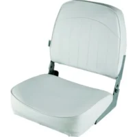 Wise 8WD734PLS660 Economy Fold Down Fishing Seat, Grey/Navy