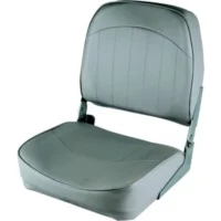 Wise 8WD734PLS717 Economy Fold Down Fishing Seat, Grey
