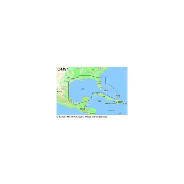 C-Map MNAY204MS Reveal Chart, Gulf of Mexico & The Bahamas - Image 2