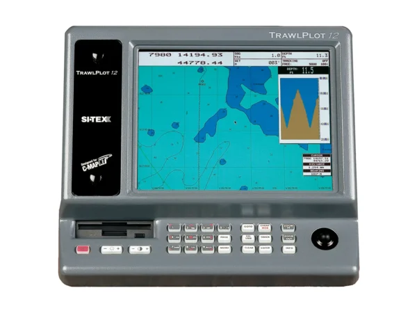 SI-TEX TRAWLPLOT 12 SD Color Chartplotter w/WAAS Receiver