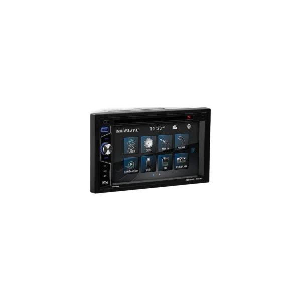 Boss Audio BV755B DVD Player, Bluetooth/DVD/CD/USB/SD/VCD/MP3/JPEG/WMA/FM/AM w/6.2" Touchscreen