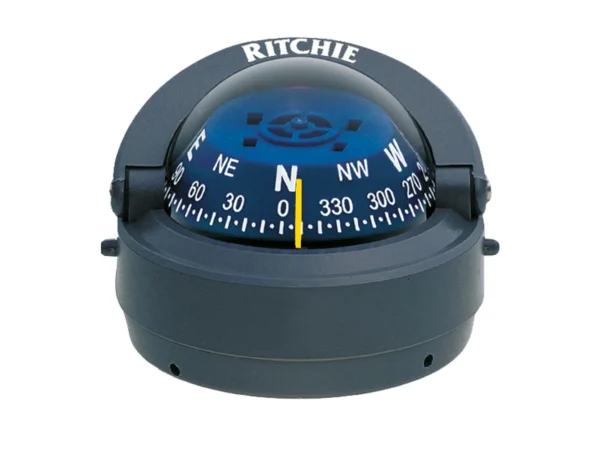 Ritchie S-53G Explorer Compass - Surface Mount - Gray