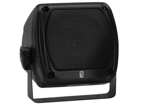 Poly-Planar MA-840 80 Watt Subcompact Box Speaker - Black