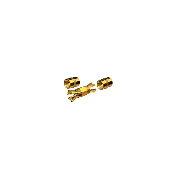 PL258 Gold Plated Solderless Double Female VHF Radio Connector