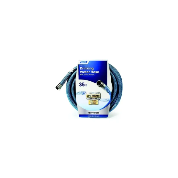 Camco 22853 Heavy Duty 50' Premium RV Drinking Water Hose