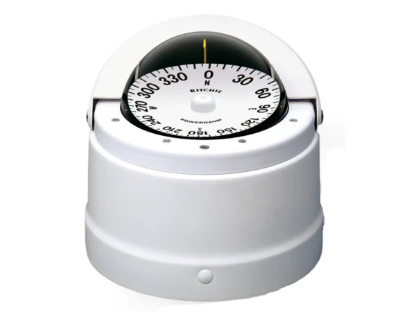 Ritchie DNW-200 Navigator Compass - Binnacle Mount - White