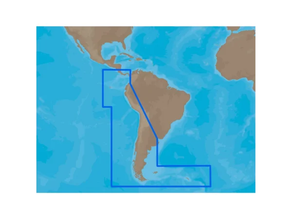 C-MAP MAX SA-M500 - Costa Rica-Chile Falklands - SD Card