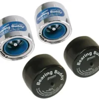 Bearing Buddy With Bra - Chrome Plated Brass