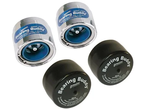 Bearing Buddy Chrome Trailer Wheel Bearing Protector | 2 Pack