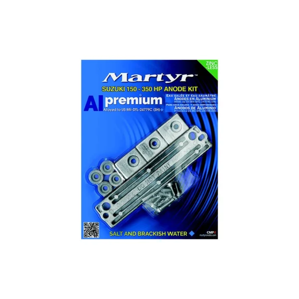 Martyr CMSZ150350KITZ Suzuki Anode Kit, 150-300HP, Zinc - Image 2