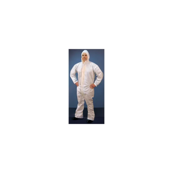 Buffalo Microporous Disposable Coverall With Hood, XL