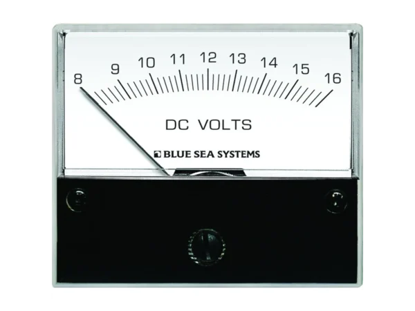 Blue Sea 8003 DC Analog Voltmeter - 2-3/4" Face, 8-16 Volts DC